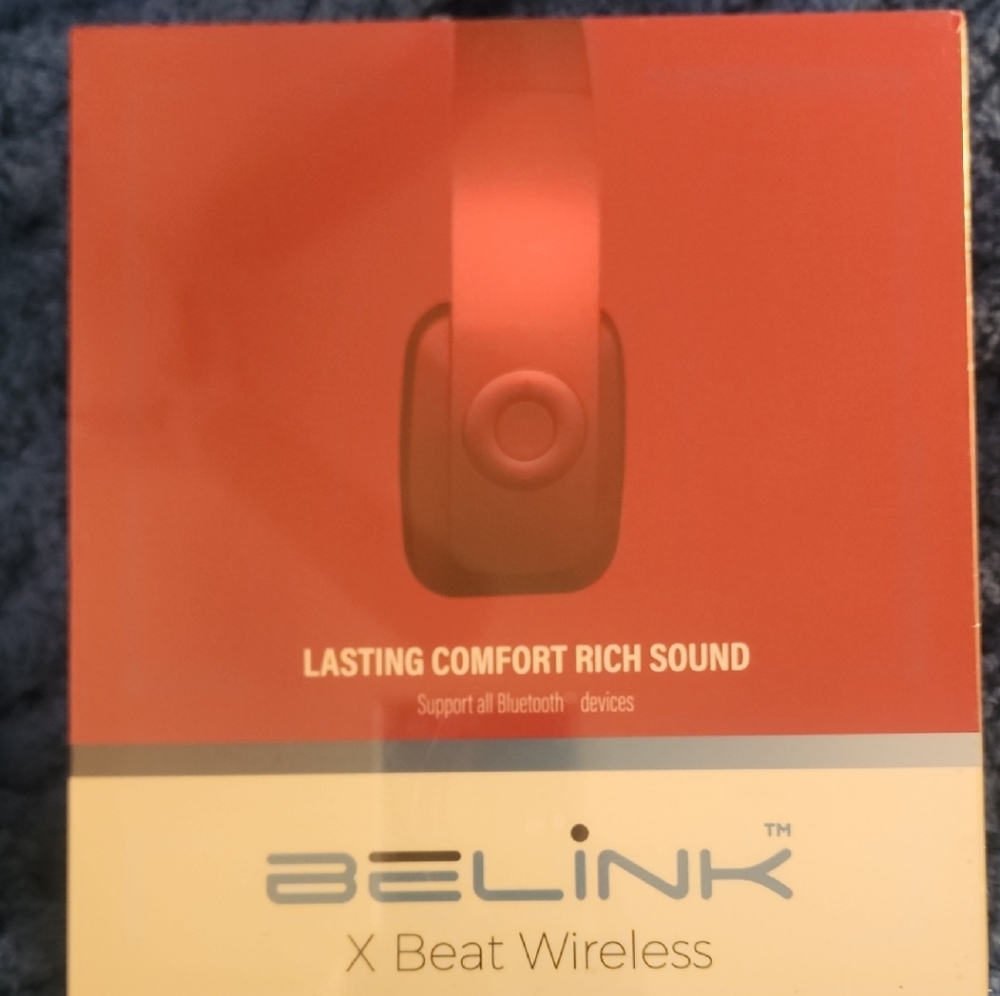 NIP X Beat Wireless Over-Ear Headphones - Red.